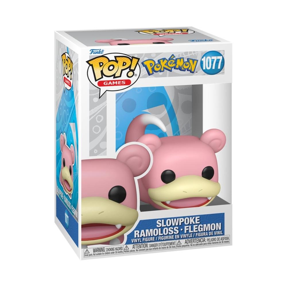 Boneco Funko Pop! Pokémon - Slowpoke ÚNICO 2
