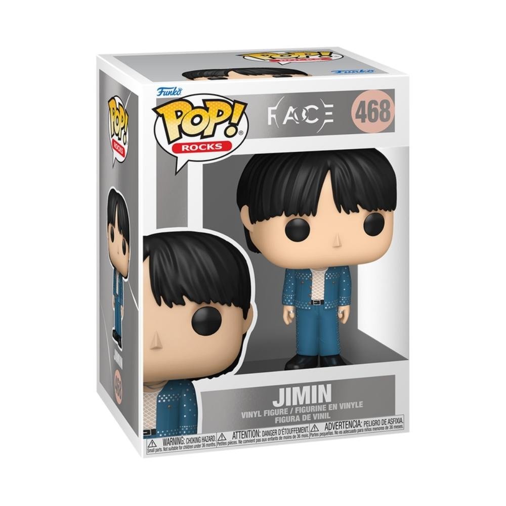 Boneco Funko Pop! Rocks BTS - Jimin (Like Crazy) ÚNICO 2