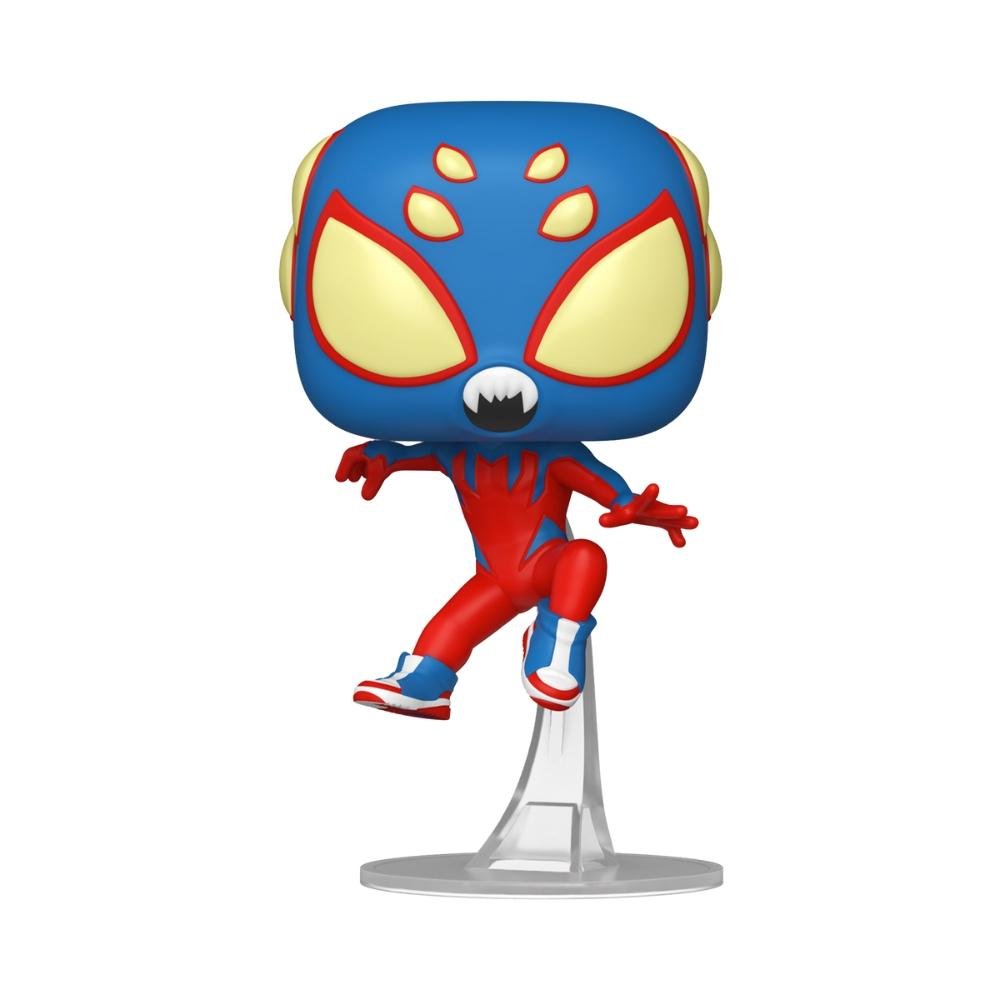 Boneco Funko Pop! Marvel Comics Spider-Boy com Presas ÚNICO 3