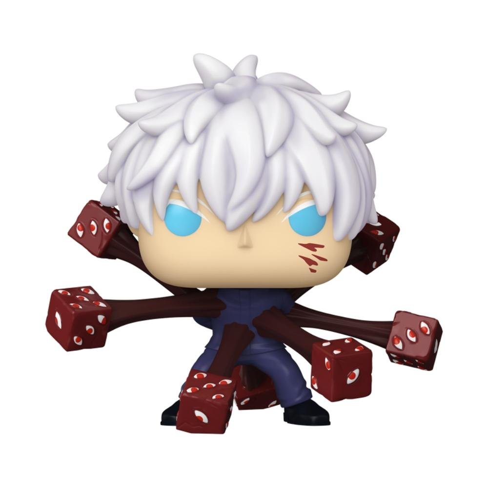 Boneco Funko Pop! Premium Jujutsu Kaisen Satoru Gojo Selado ÚNICO 3