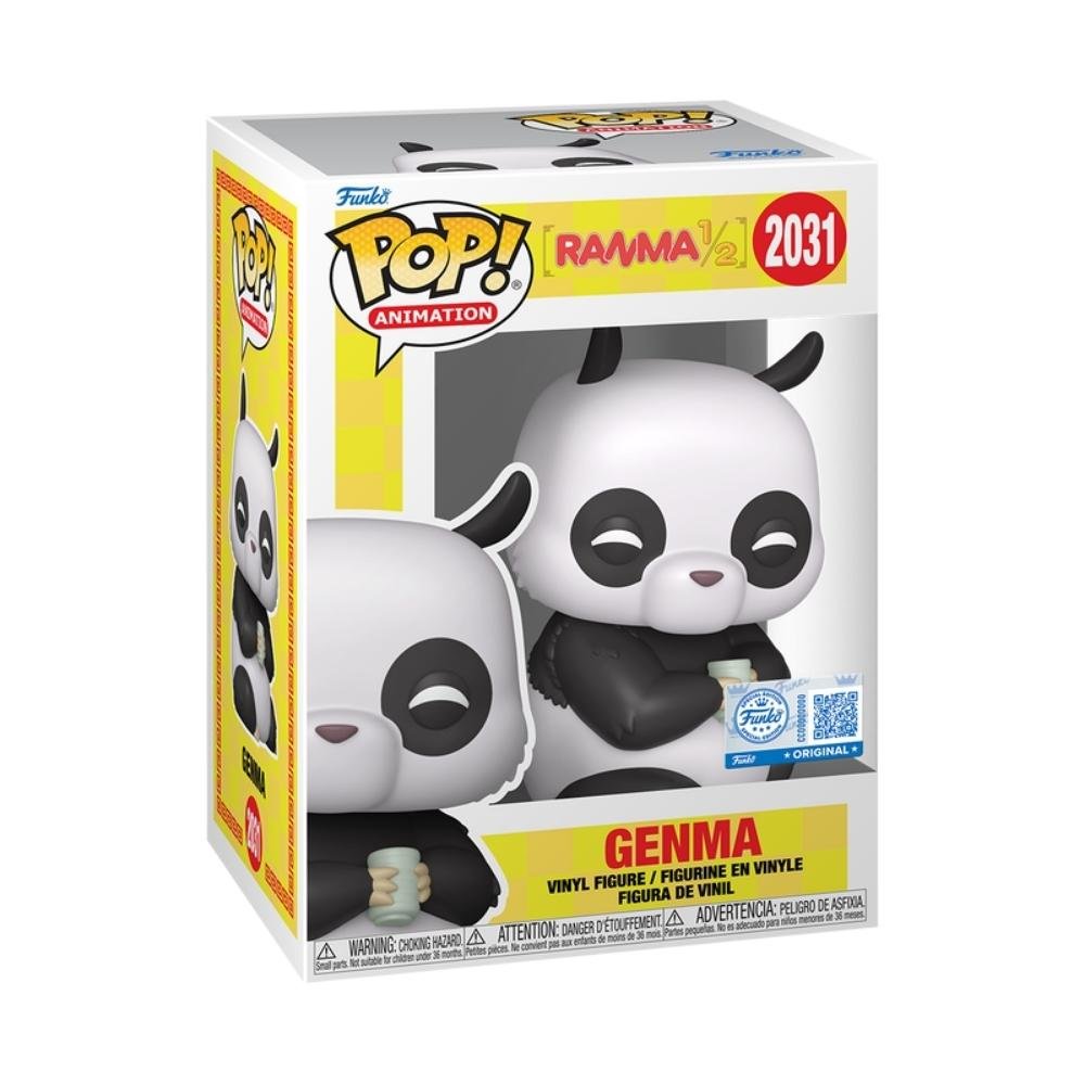Boneco Funko Pop! Ranma 1/2 - Genma (Panda) ÚNICO 2