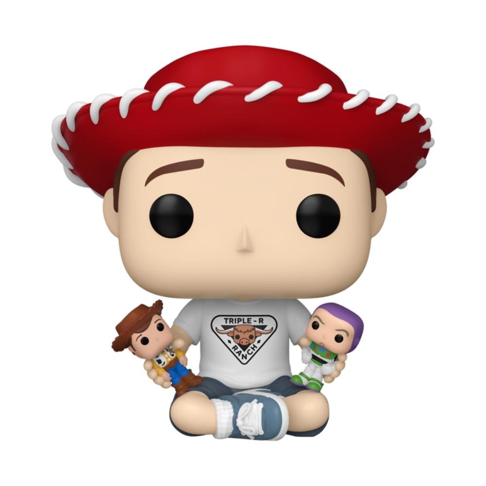 Boneco Funko Pop! Disney Toy Story 30 anos - Andy ÚNICO 3