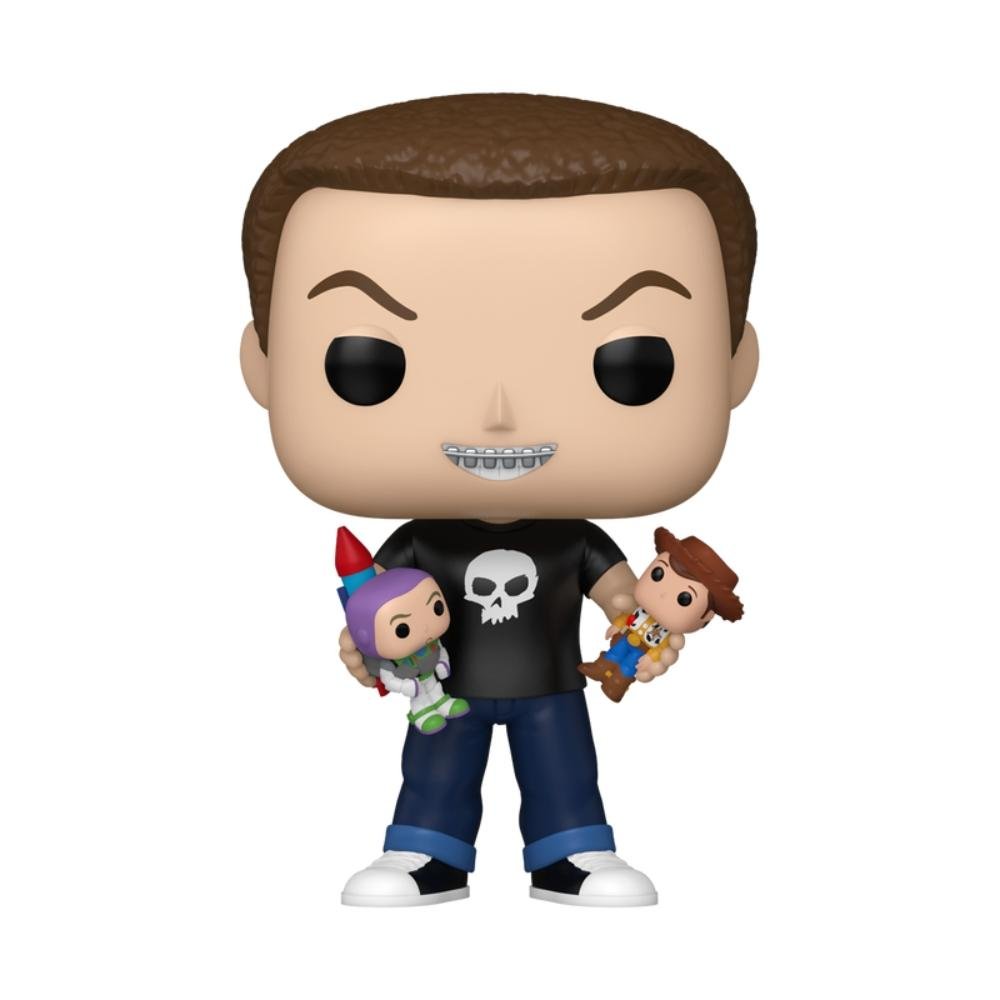 Boneco Funko Pop! Disney Toy Story 30 anos - Sid ÚNICO 3