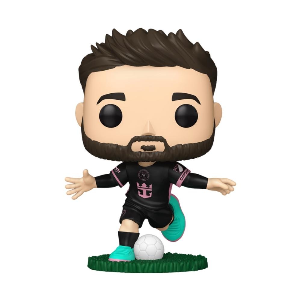 Boneco Funko Pop! Inter Miami - Lionel Messi ÚNICO 3