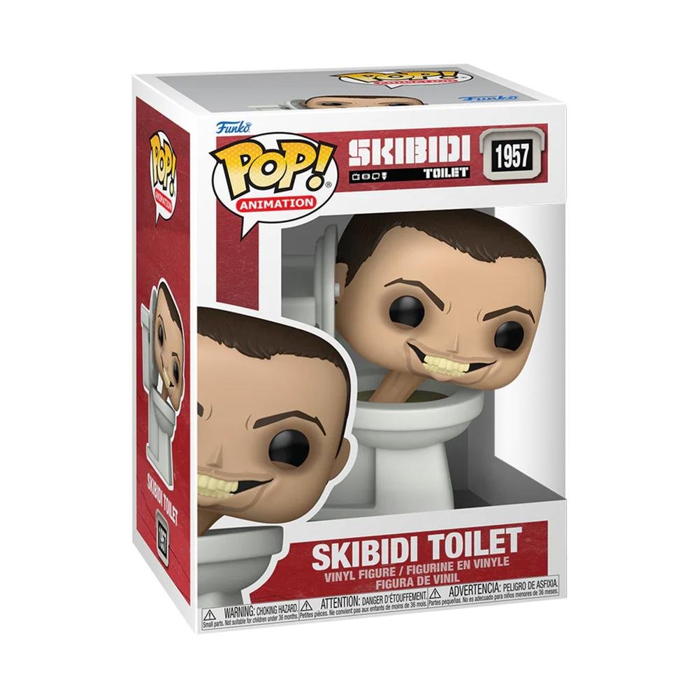 Boneco Funko Pop! Skibidi Toilet - Skibidi Toilet ÚNICO 2