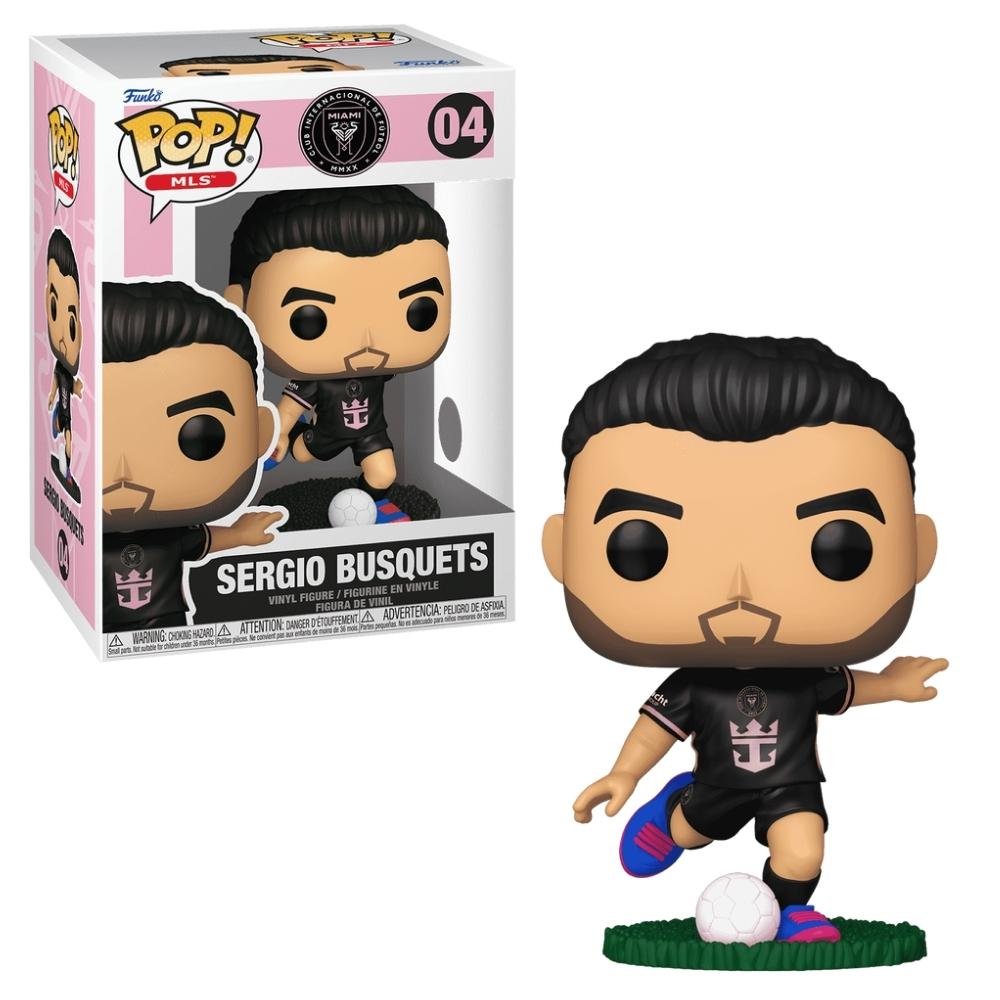 Boneco Funko Pop! Inter Miami - Sergio Busquets