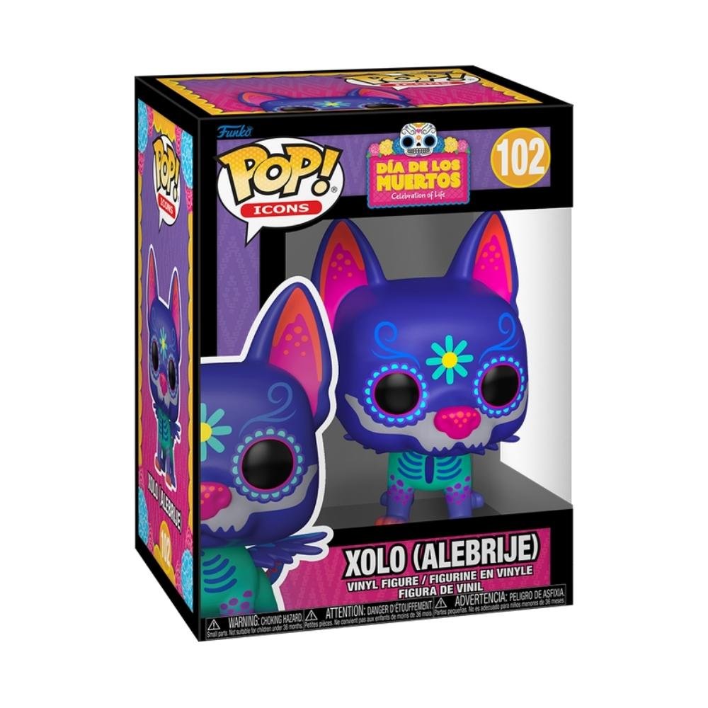 Boneco Funko Pop! Dia dos Mortos - Xolo (Alebrije) ÚNICO 2