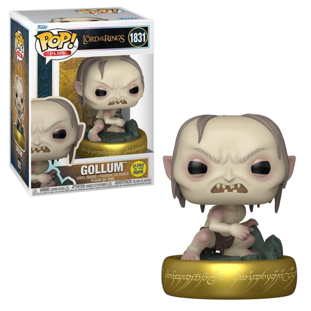 Boneco Funko Pop! O Senhor dos Anéis - Gollum (Glow)