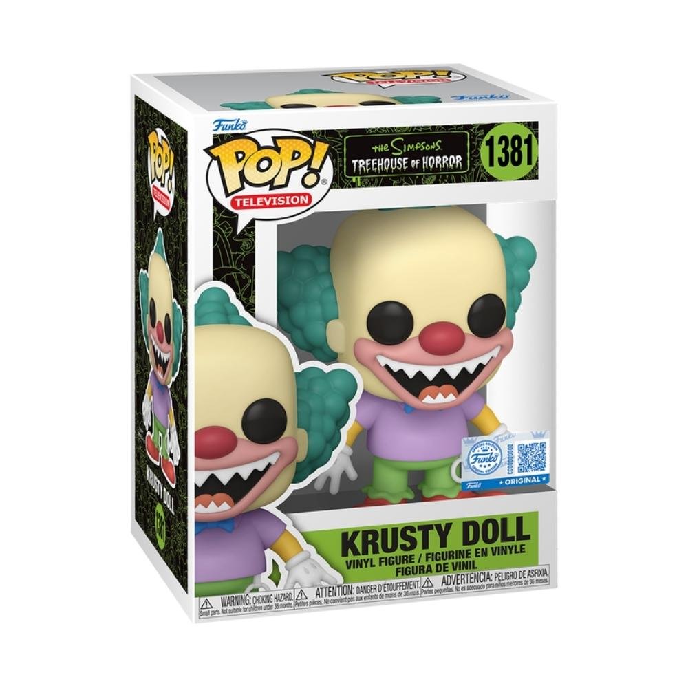 Boneco Funko Pop! Os Simpsons- Krusty ÚNICO 2