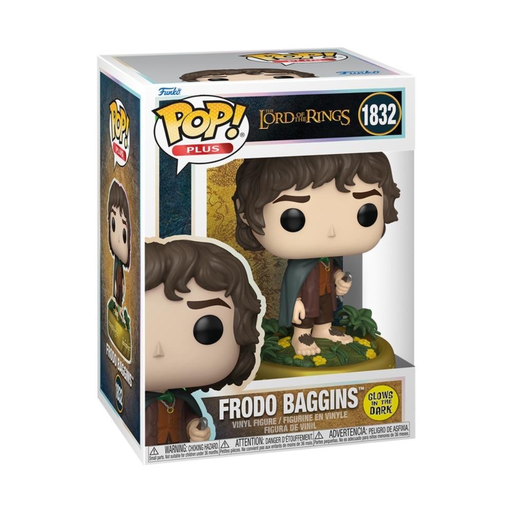 Boneco Funko Pop! O Senhor dos Anéis - Frodo Bolseiro (Glow) ÚNICO 2