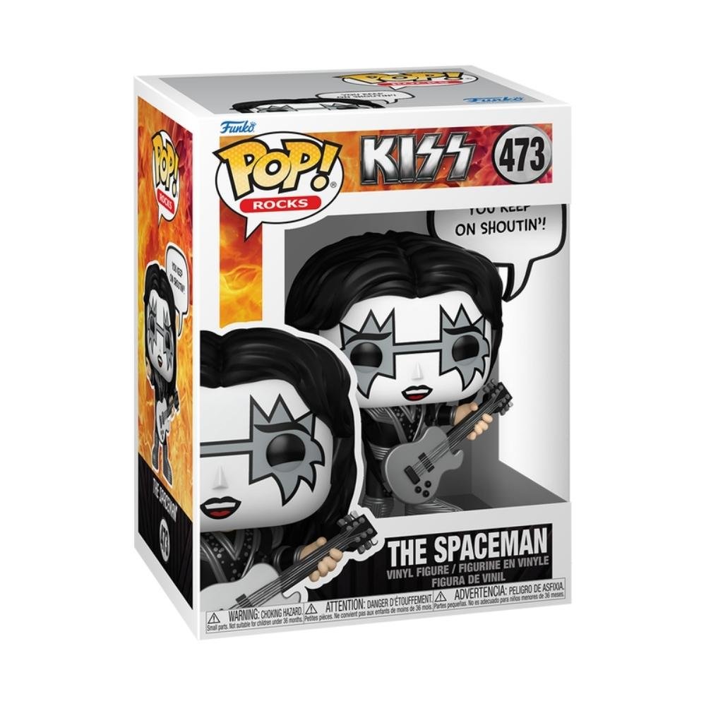 Boneco Funko Pop! Rocks Kiss - Ace Frehley (The Spaceman) ÚNICO 2