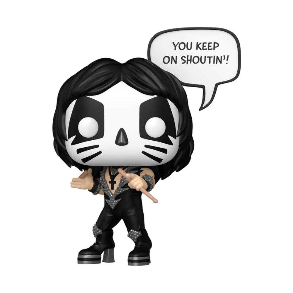 Boneco Funko Pop! Rocks Kiss - Peter Criss (The Catman) ÚNICO 3