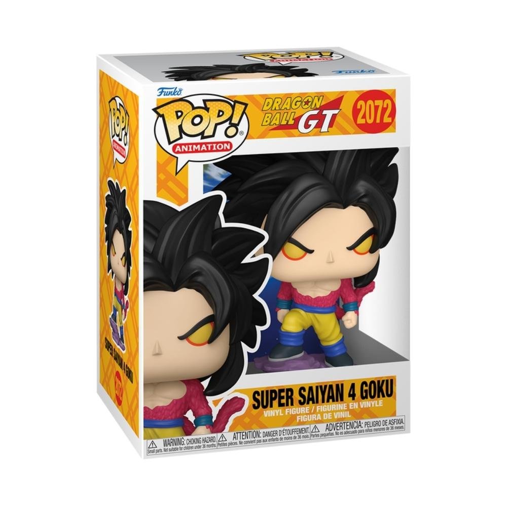 Boneco Funko Pop! Dragon Ball GT - Super Saiyan 4 Goku ÚNICO 2