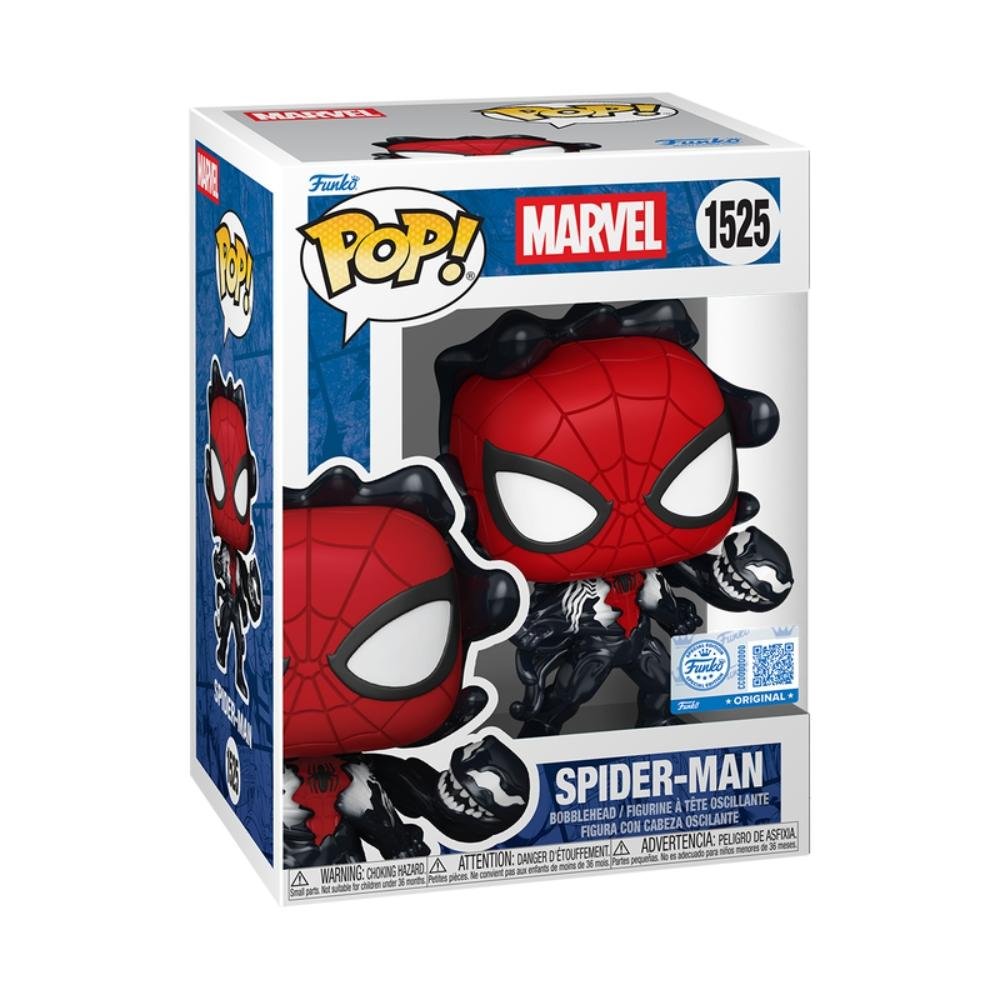 Boneco Funko Pop! Marvel Homem-Aranha c Simbionte ÚNICO 2