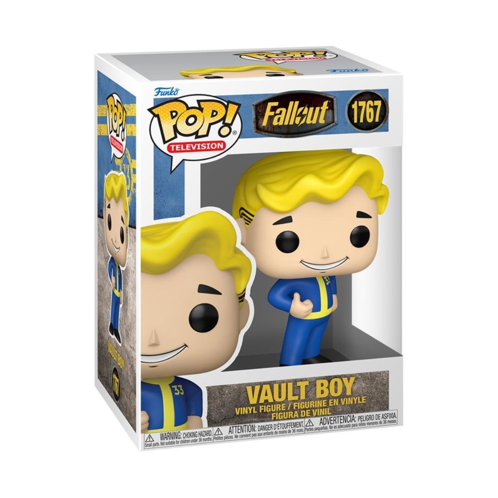 Boneco Funko Pop! Fallout - Vault Boy com Chase ÚNICO 5