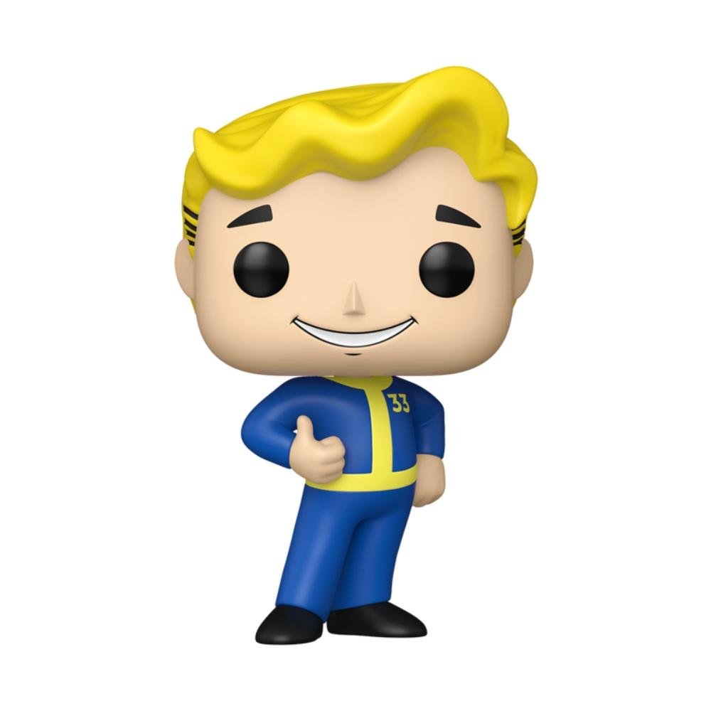 Boneco Funko Pop! Fallout - Vault Boy com Chase ÚNICO 6
