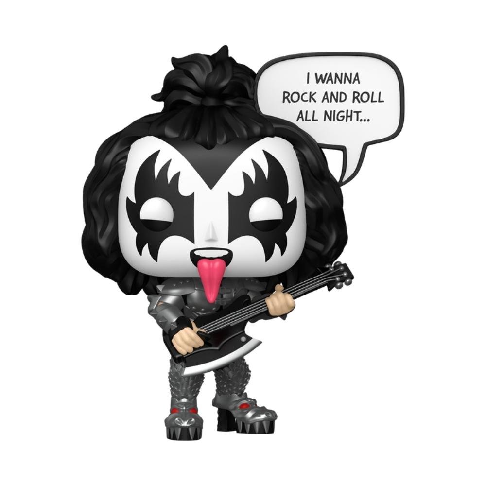 Boneco Funko Pop! Rocks Kiss - Gene Simmons (The Demon) ÚNICO 3
