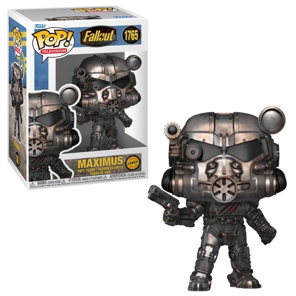 Boneco Funko Pop! Fallout - Maximus com Chase ÚNICO 4