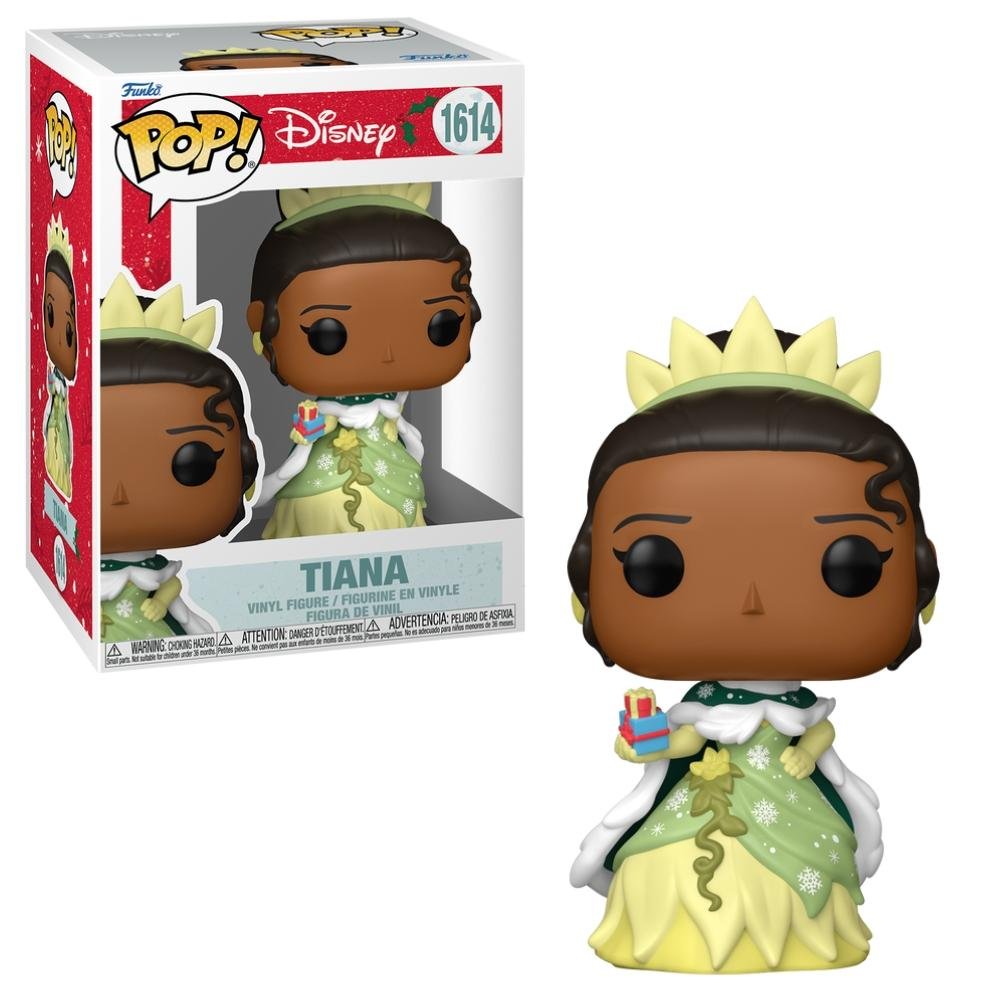 Boneco Funko Pop! Disney Princesas de Natal - Tiana