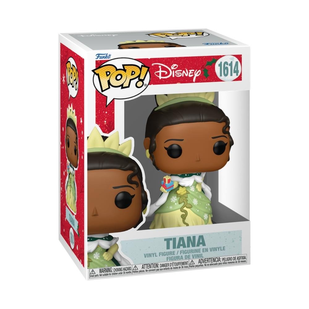 Boneco Funko Pop! Disney Princesas de Natal - Tiana ÚNICO 2