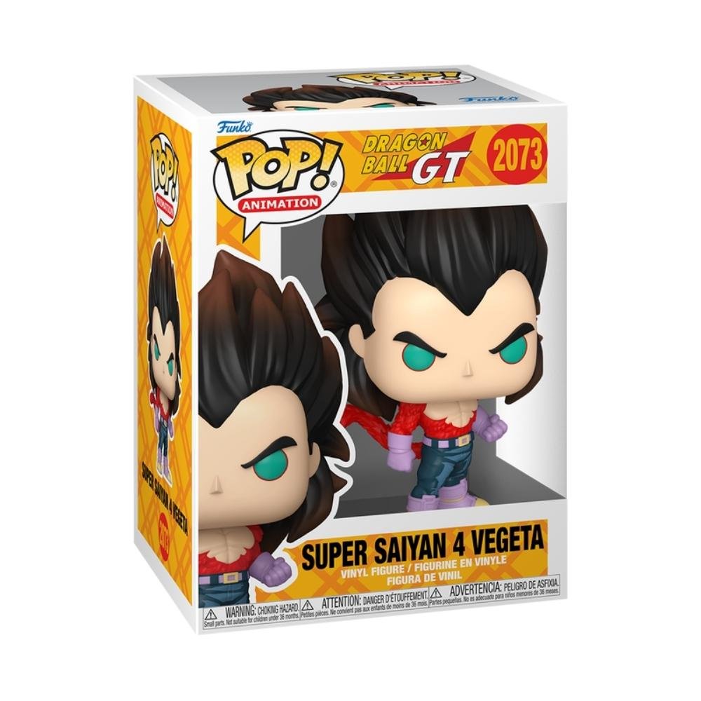 Boneco Funko Pop! Dragon Ball GT - Super Saiyan 4 Vegeta ÚNICO 2