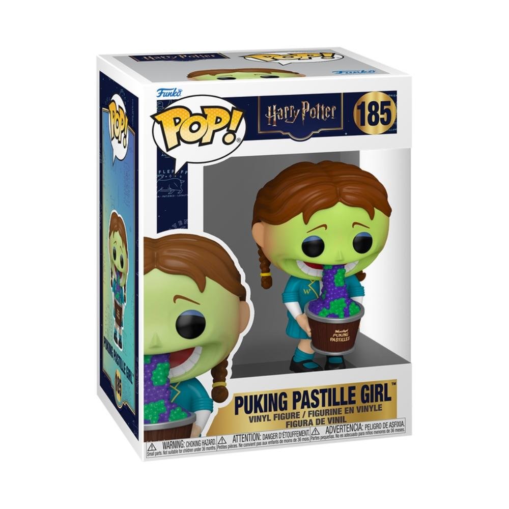 Boneco Funko Pop Harry Potter 6 Menina c/ Pastilha Vomitante ÚNICO 2