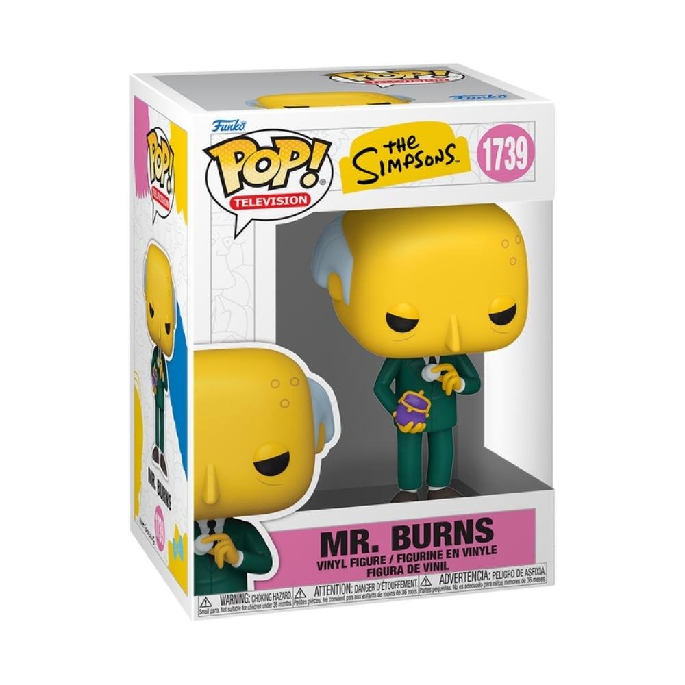 Boneco Funko Pop! Os Simpsons - Sr.Burns ÚNICO 3