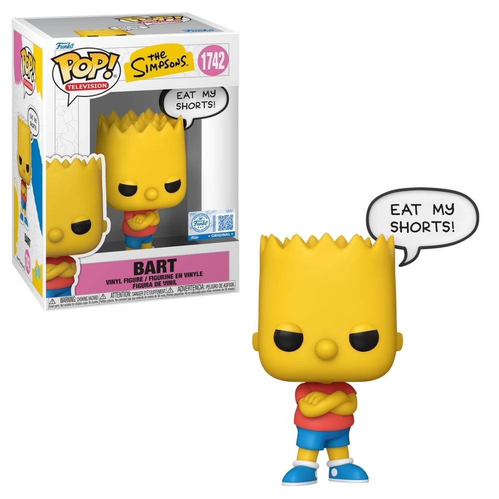 Boneco Funko Pop! Sayings Os Simpsons - Bart