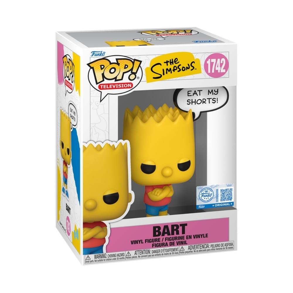Boneco Funko Pop! Sayings Os Simpsons - Bart ÚNICO 2