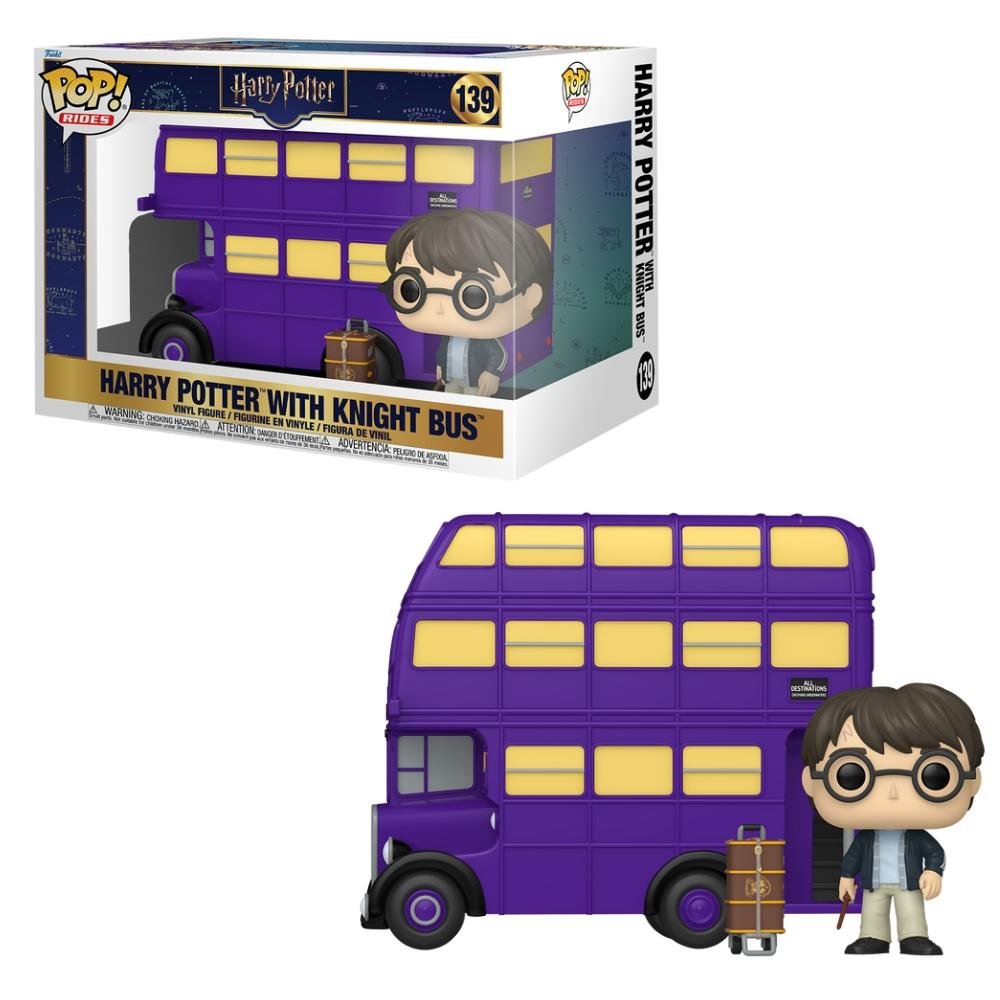 Boneco Funko Pop! Ride Super Deluxe Harry Potter Nôitibus