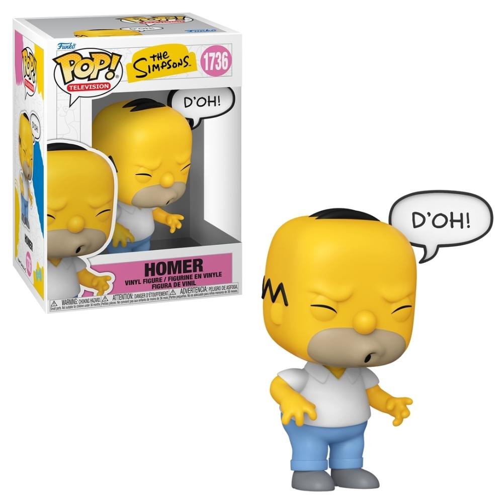 Boneco Funko Pop! Sayings Os Simpsons - Homer “D’oh!”