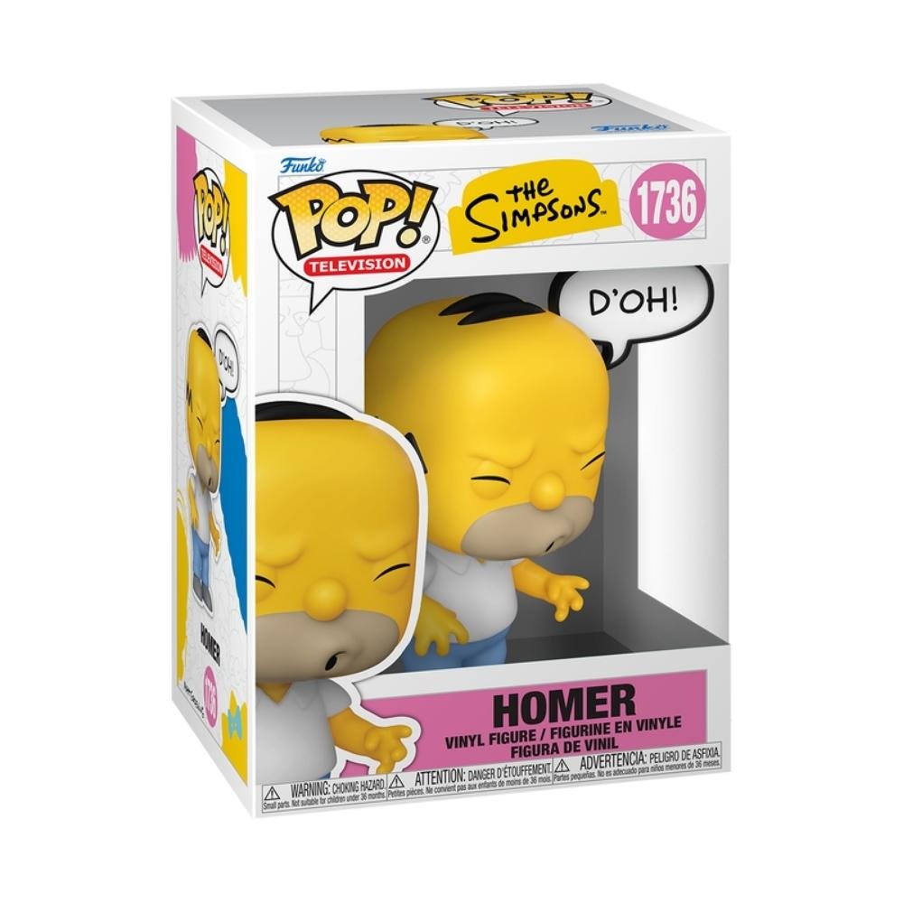 Boneco Funko Pop! Sayings Os Simpsons - Homer “D’oh!” ÚNICO 2