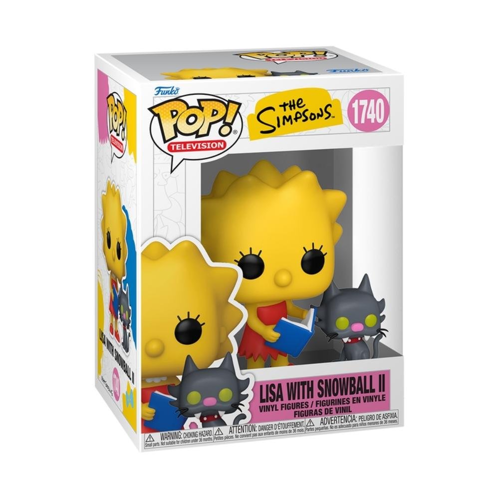 Boneco Funko Pop! & Buddy Os Simpsons - Lisa e Bola de Neve ÚNICO 2