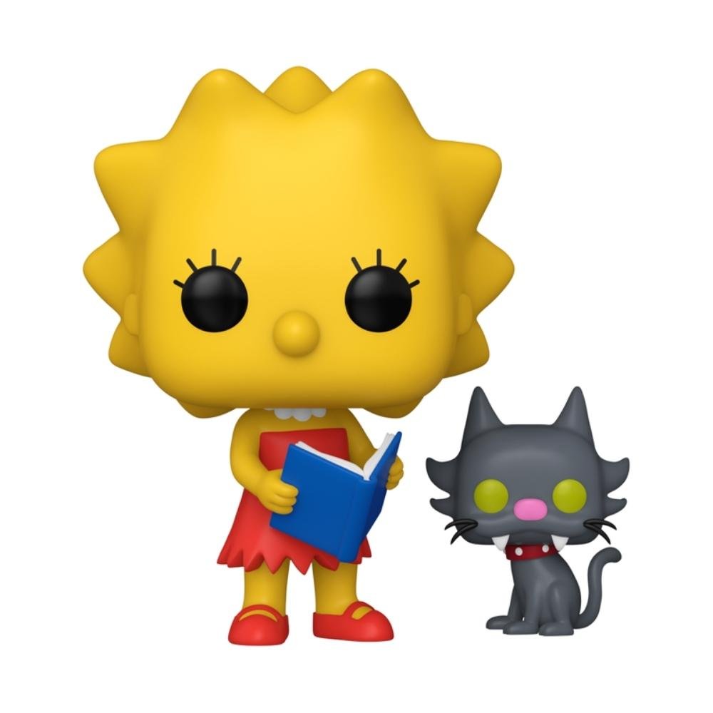 Boneco Funko Pop! & Buddy Os Simpsons - Lisa e Bola de Neve ÚNICO 3
