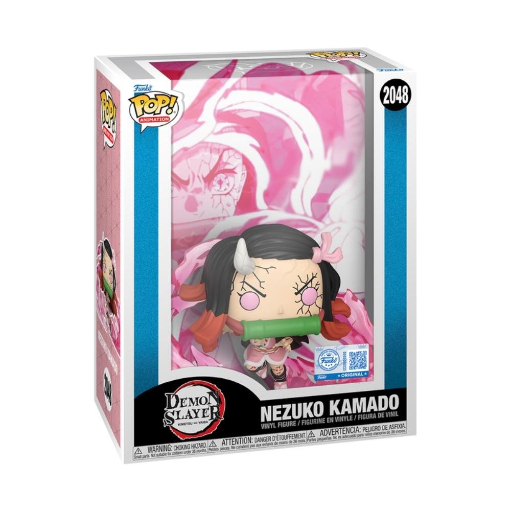 Boneco Funko Pop! Demon Slayer Nezuko Explosão de Sangue ÚNICO 2