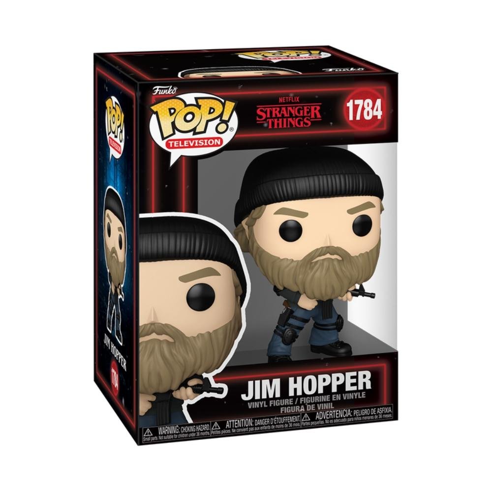 Boneco Funko Pop! Netflix Stranger Things T5 - Jim Hopper ÚNICO 2