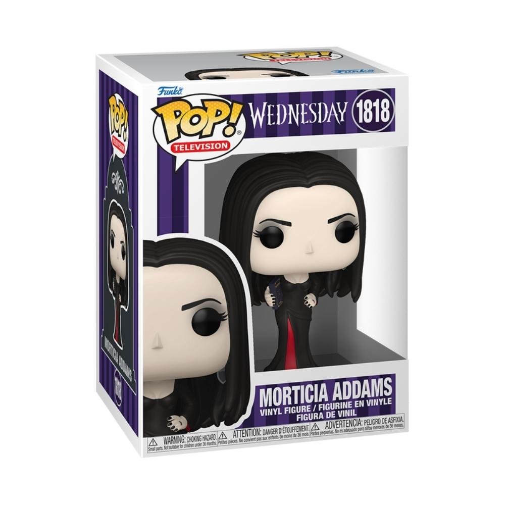 Boneco Funko Pop! Netflix Wandinha - Morticia ÚNICO 2