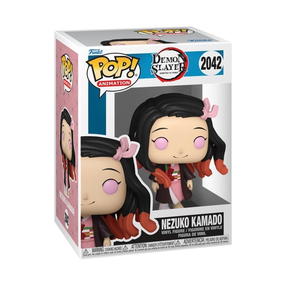 Boneco Funko Pop! Demon Slayer - Nezuko Sorrindo ÚNICO 2