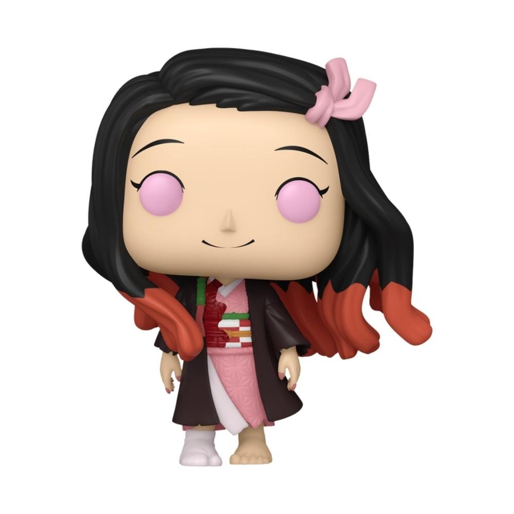 Boneco Funko Pop! Demon Slayer - Nezuko Sorrindo ÚNICO 3