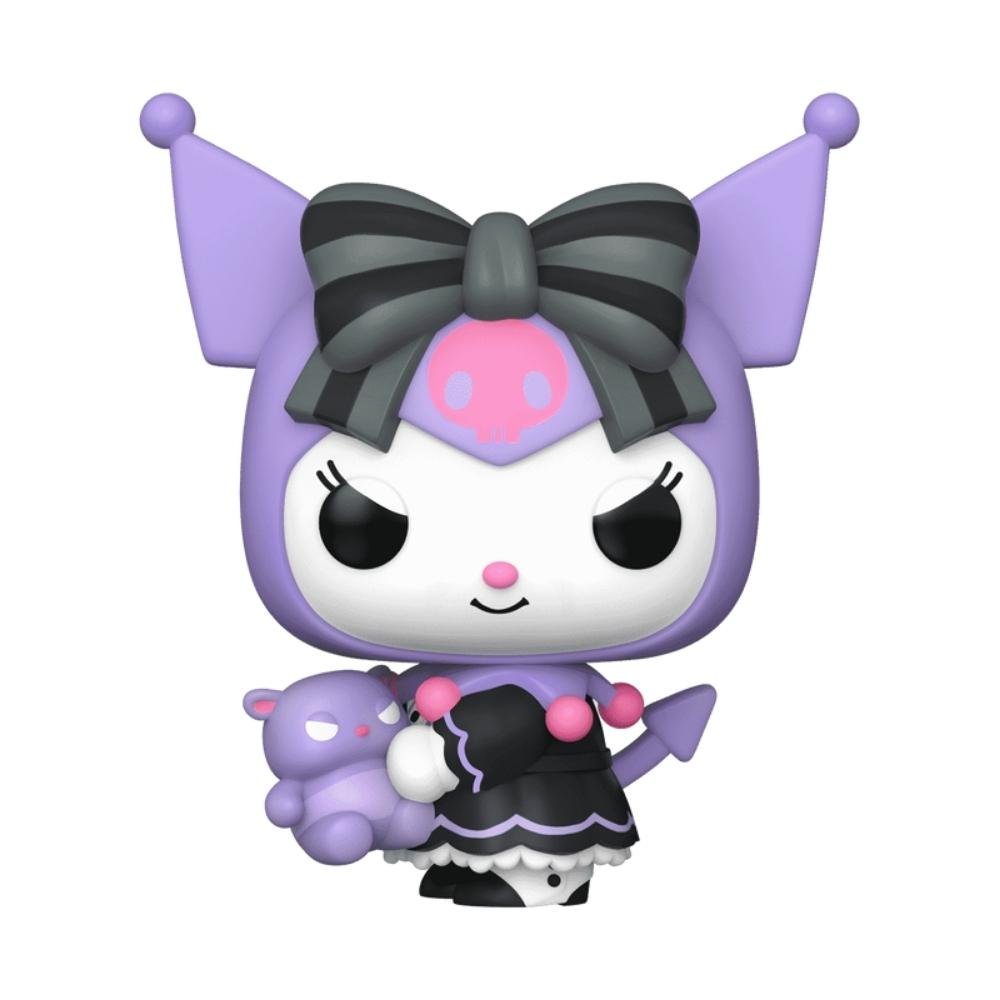 Boneco Funko Pop! Sanrio Hello Kitty - Kuromi com Baku ÚNICO 3