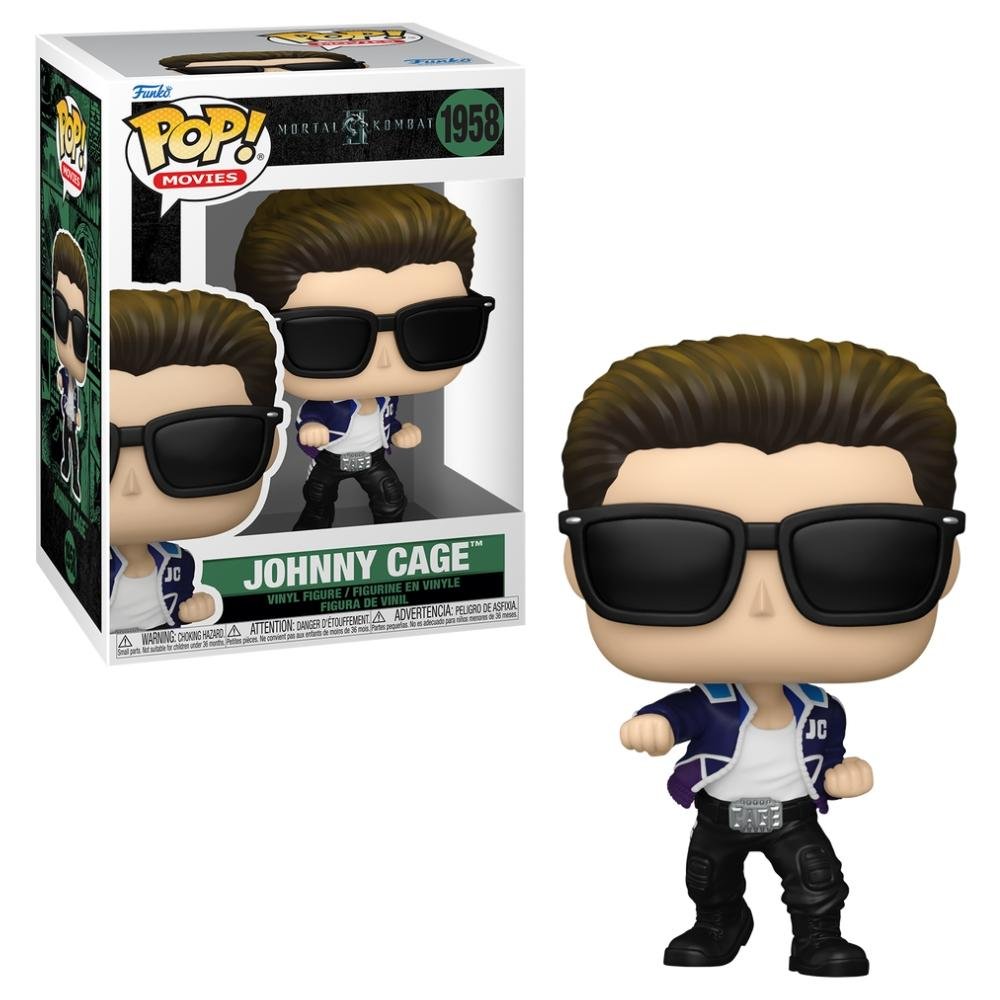 Boneco Funko Pop! Mortal Kombat 2 - Johnny Cage