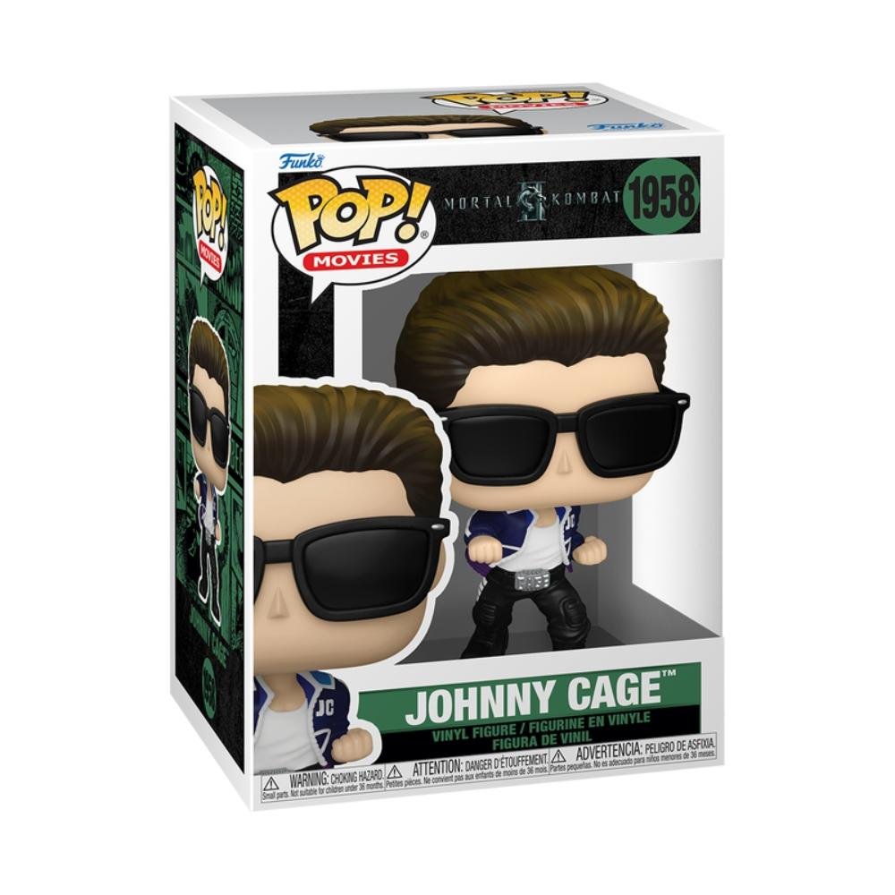 Boneco Funko Pop! Mortal Kombat 2 - Johnny Cage ÚNICO 2