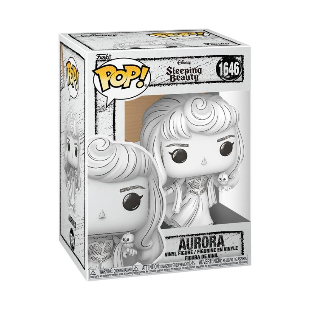 Boneco Funko Pop! Disney Esboços - Aurora ÚNICO 2