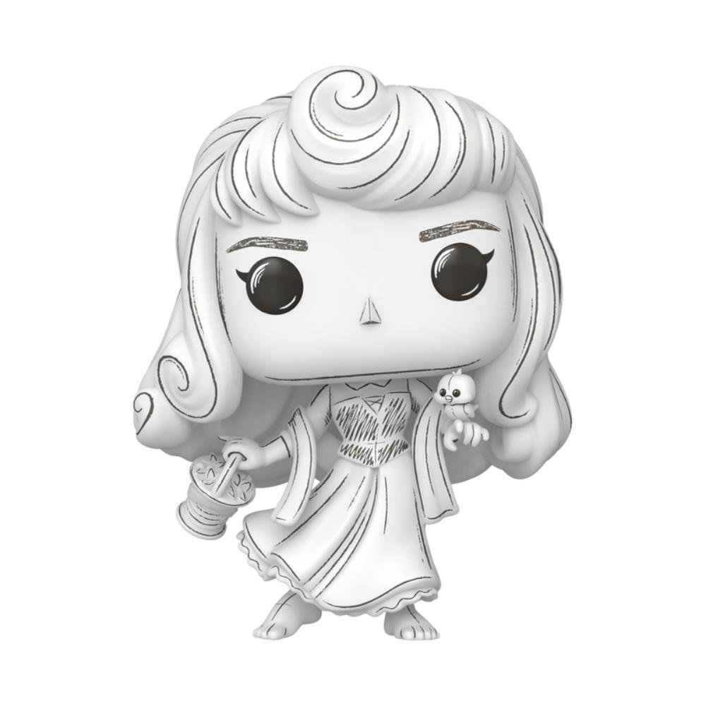 Boneco Funko Pop! Disney Esboços - Aurora ÚNICO 3