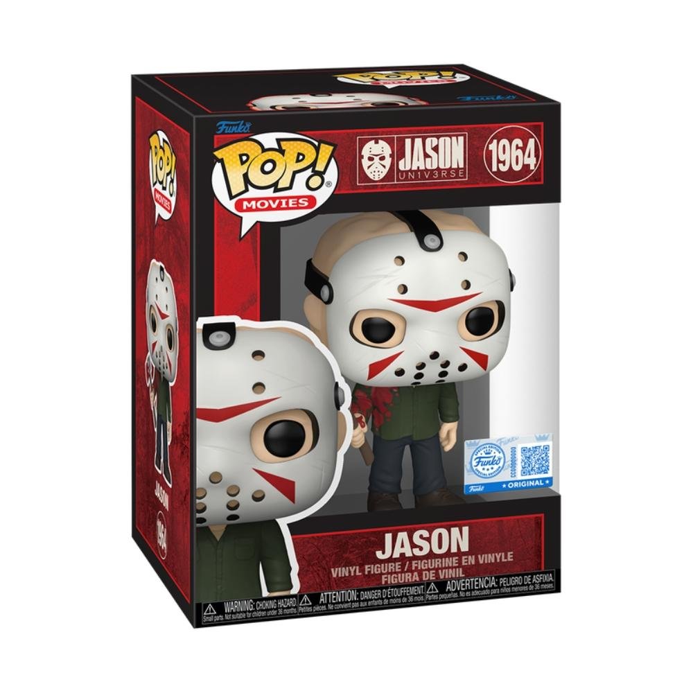 Boneco Funko Pop! Exclusivo Sexta-Feira 13 Jason com Machado ÚNICO 2