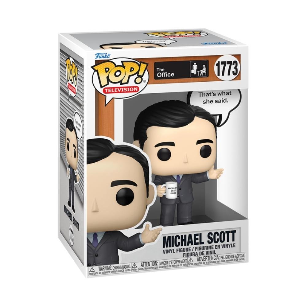 Boneco Funko Pop! Sayings The Office - Michael ÚNICO 2
