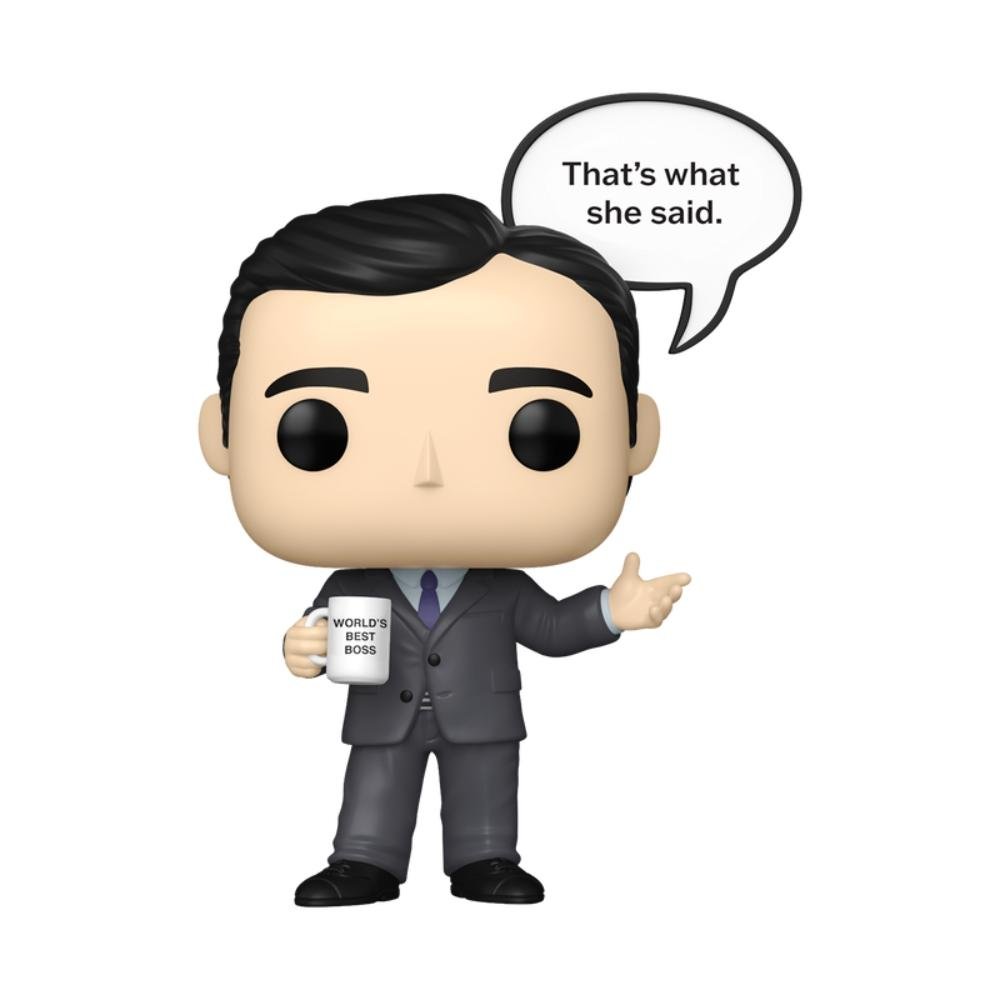 Boneco Funko Pop! Sayings The Office - Michael ÚNICO 3