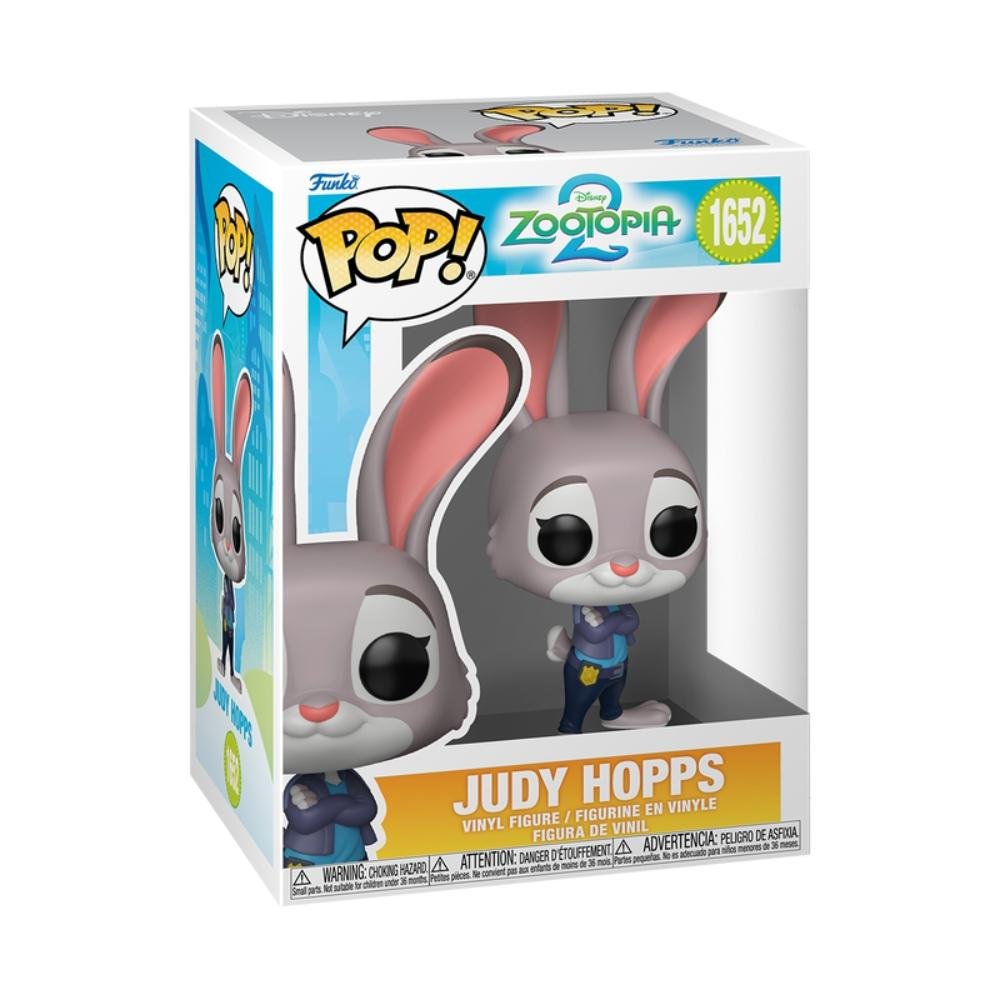 Boneco Funko Pop! Disney Zootopia 2 - Judy Hopps ÚNICO 2
