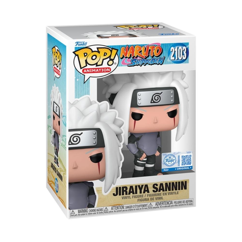 Boneco Funko Pop! Naruto Shippuden - Jiraiya Sannin ÚNICO 2
