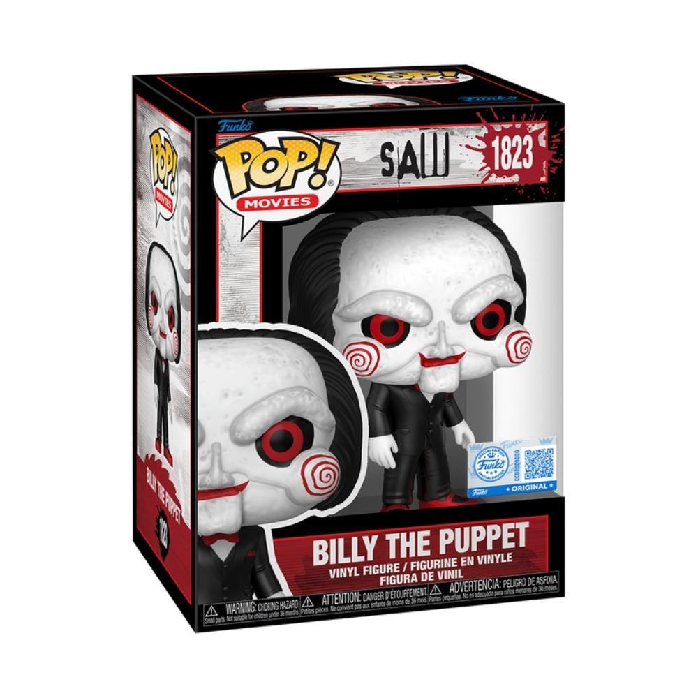 Boneco Funko Pop Exclusivo Jogos Mortais Boneco Billy NICO